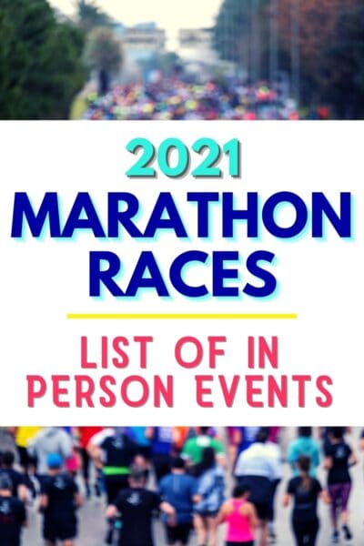 2021 Marathon Race Updates and Announcements